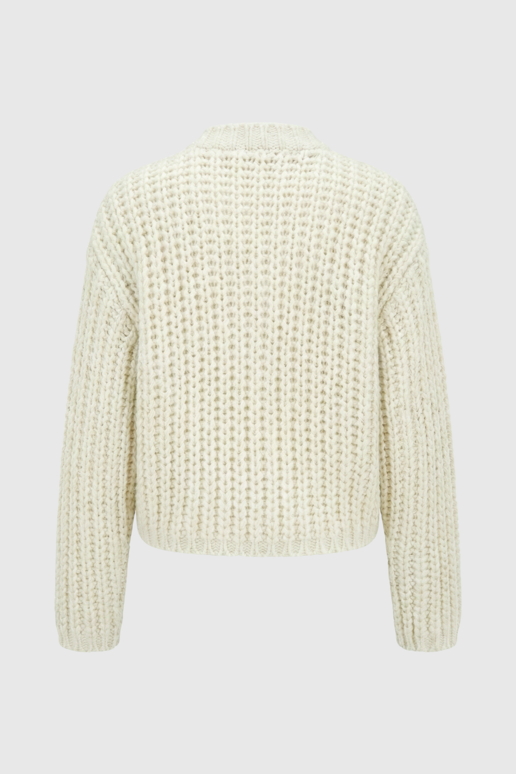 Stella | White Long Cardigan Sweater
