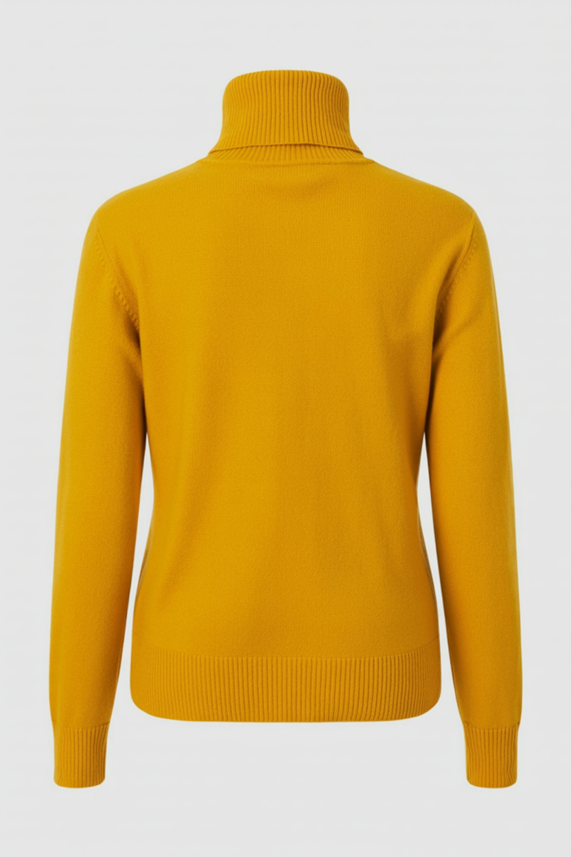 Ingrid | Slim Fit Grey Turtleneck Sweater