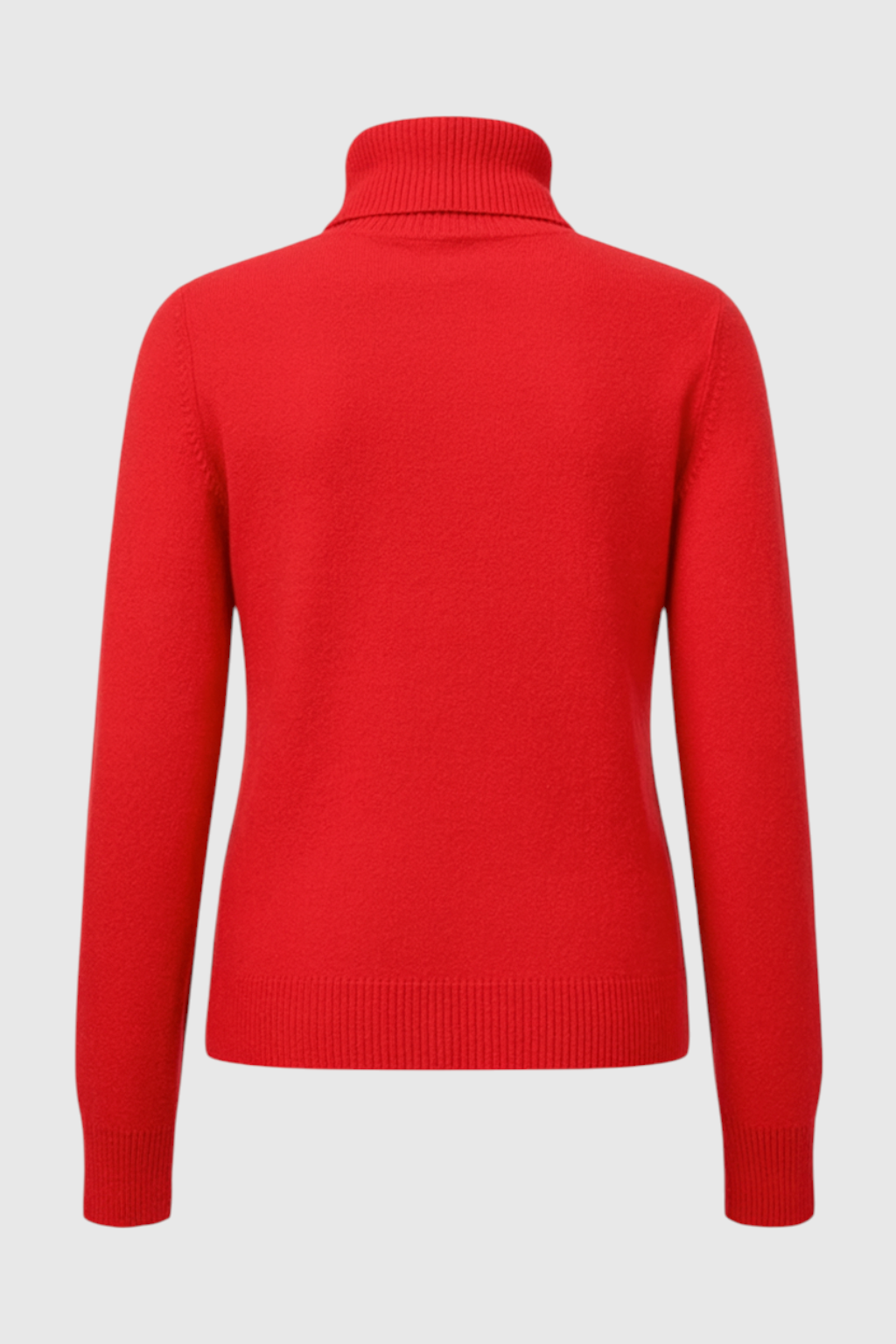 Petra | Elegant Red Turtleneck Sweater