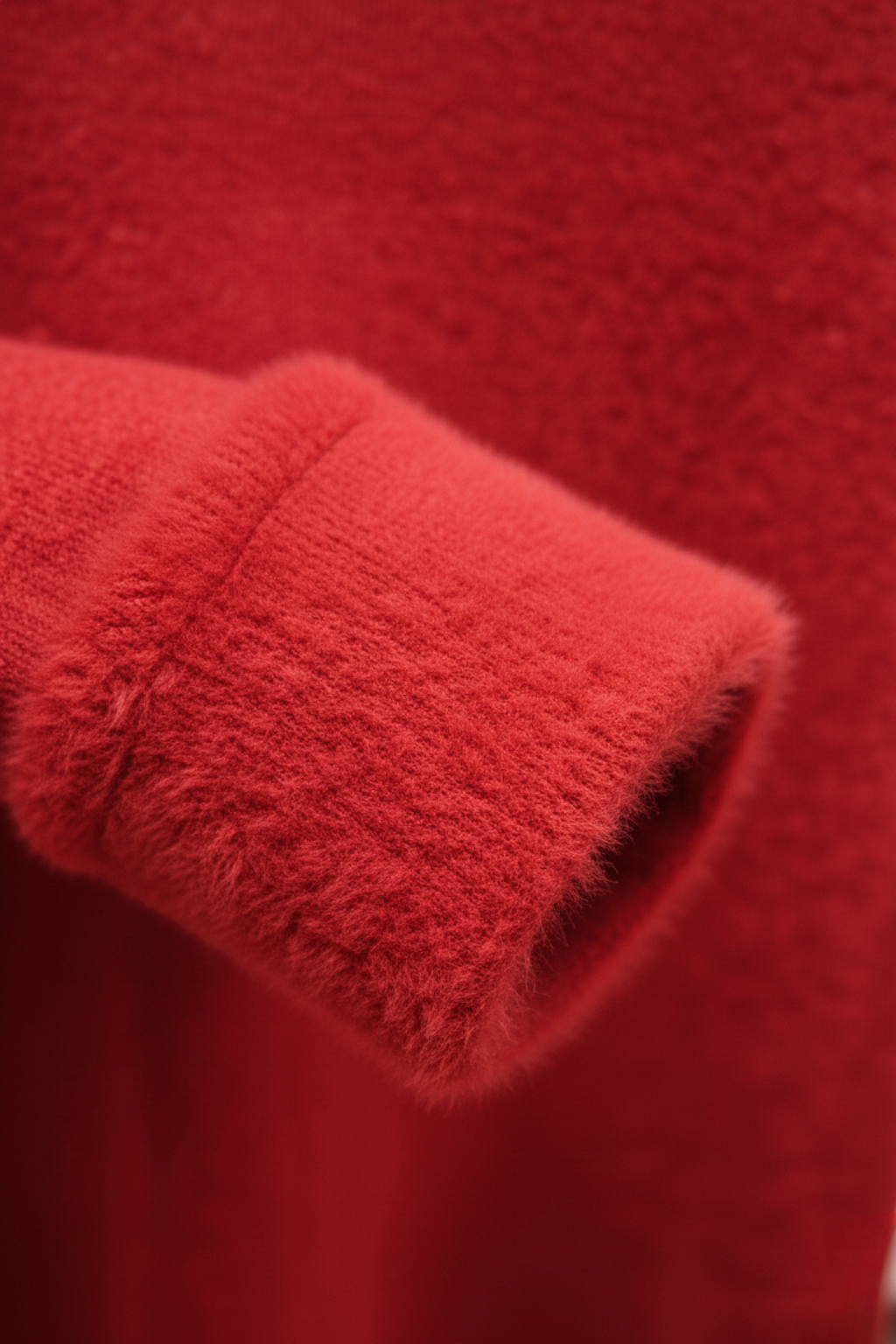 Petra | Elegant Red Turtleneck Sweater
