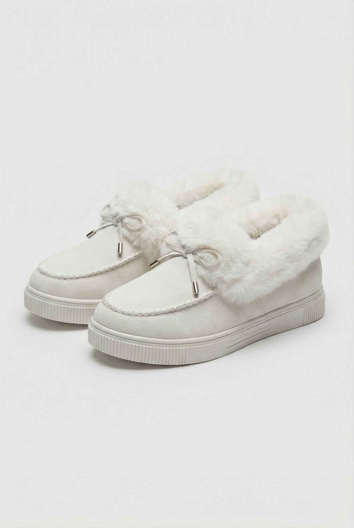 Evie | Insulated white winter boots