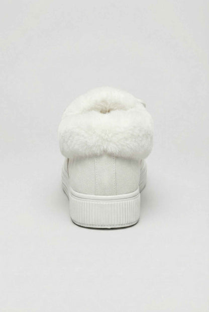Evie | Insulated white winter boots