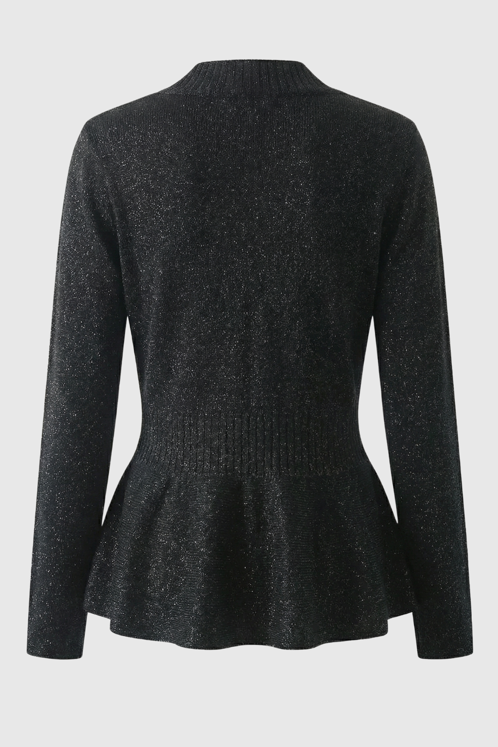 Mia | Soft Black Open-Front Cardigan Sweater