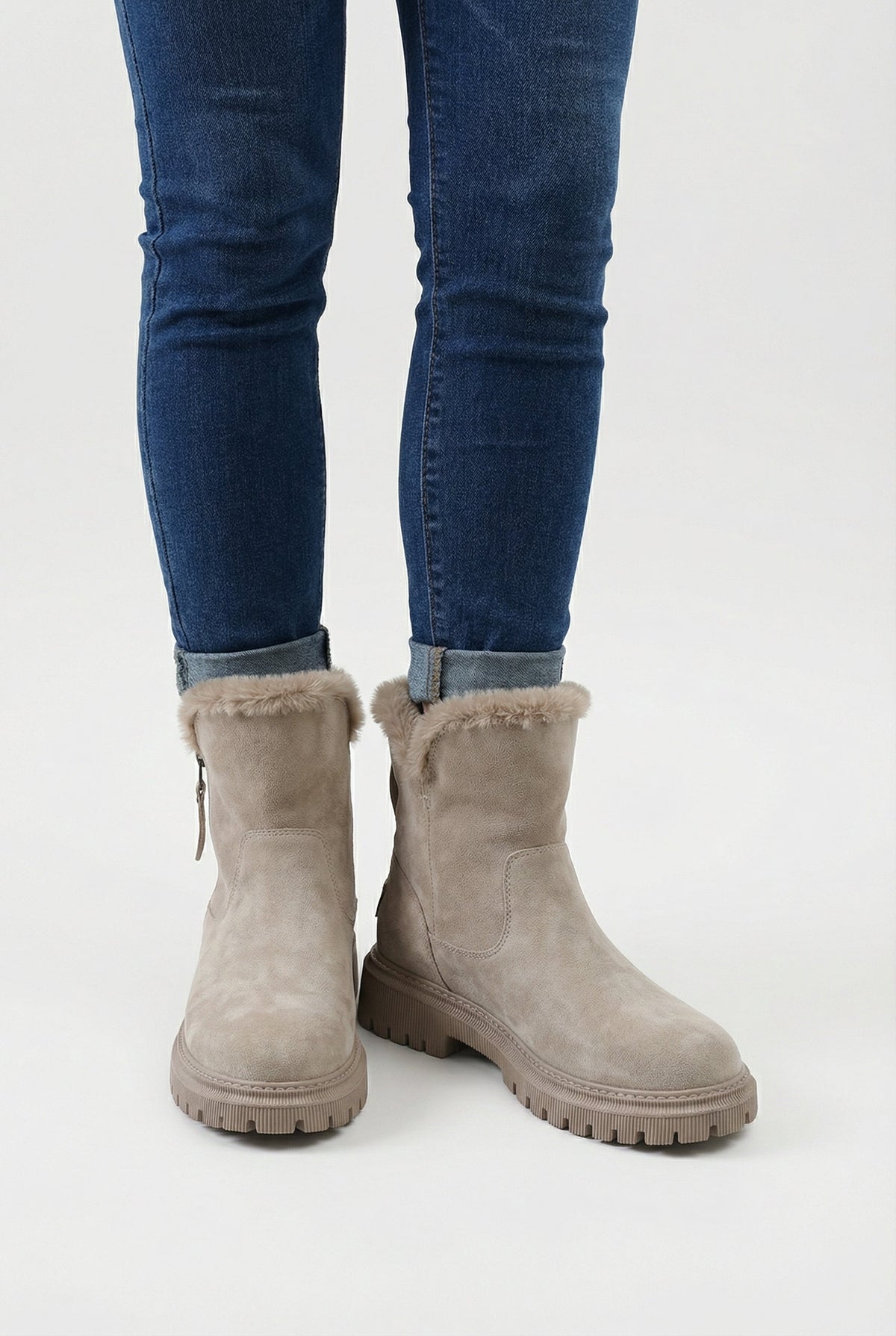 Willow | Apricot waterproof winter boots