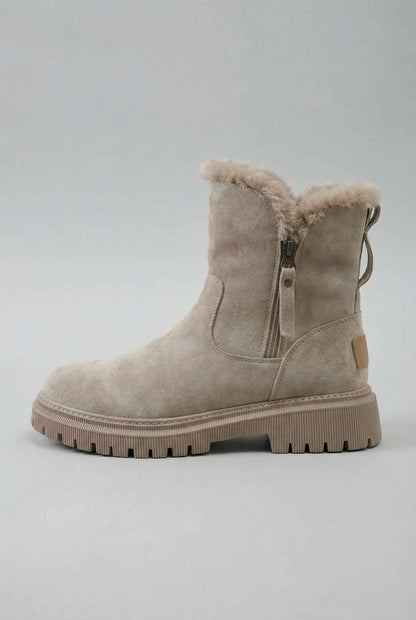 Willow | Apricot waterproof winter boots