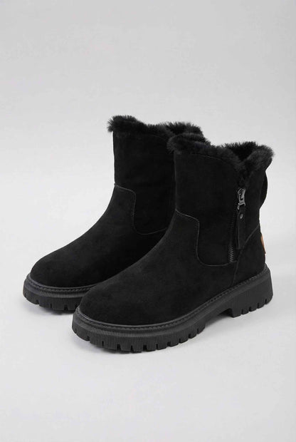 Pippa | Black waterproof winter boots