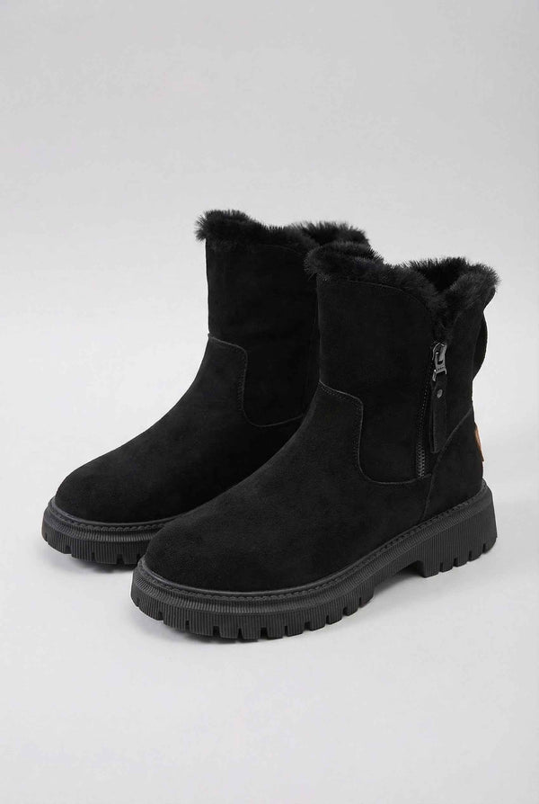 Pippa | Black waterproof winter boots