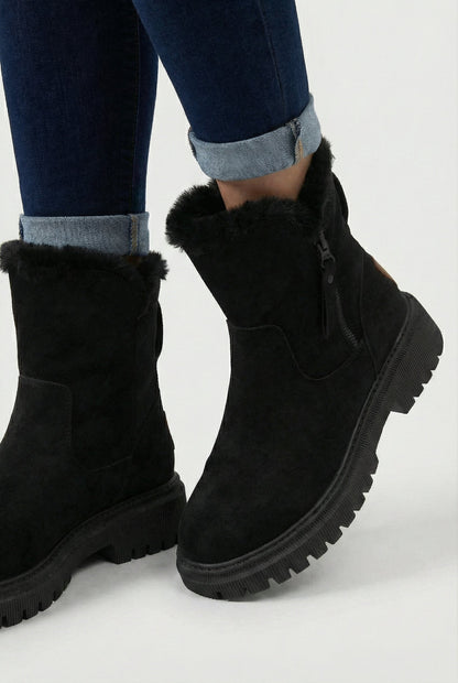 Pippa | Black waterproof winter boots