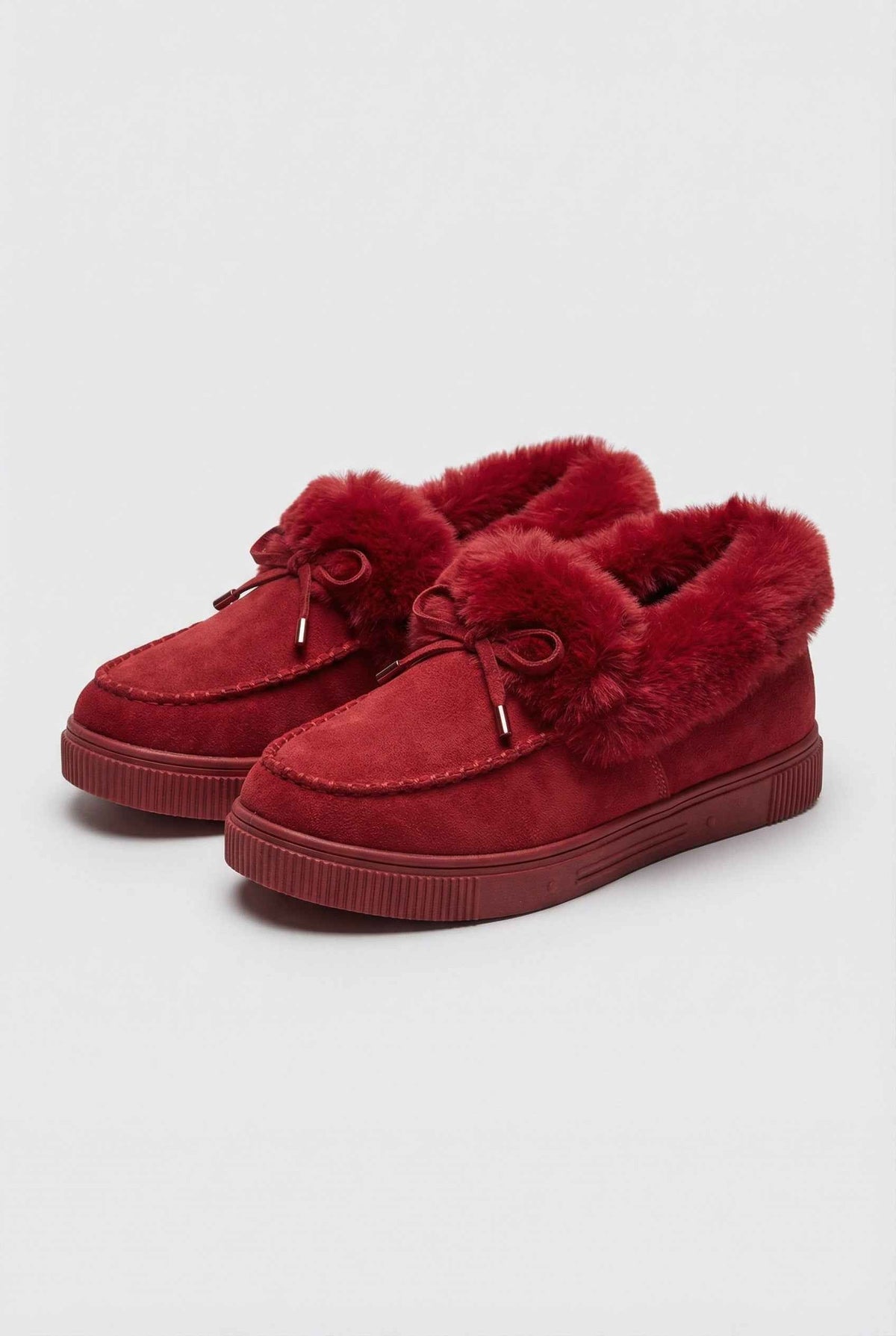 Rosie | Burgundy warm winter boots