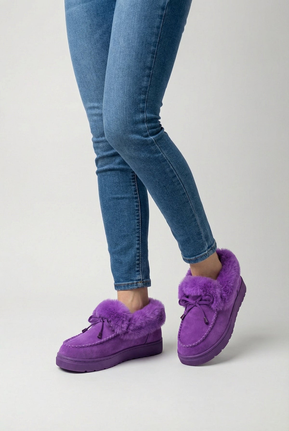Violet | Stylish purple winter boots