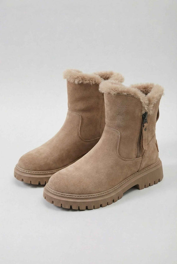 Tilly | Brown waterproof winter boots