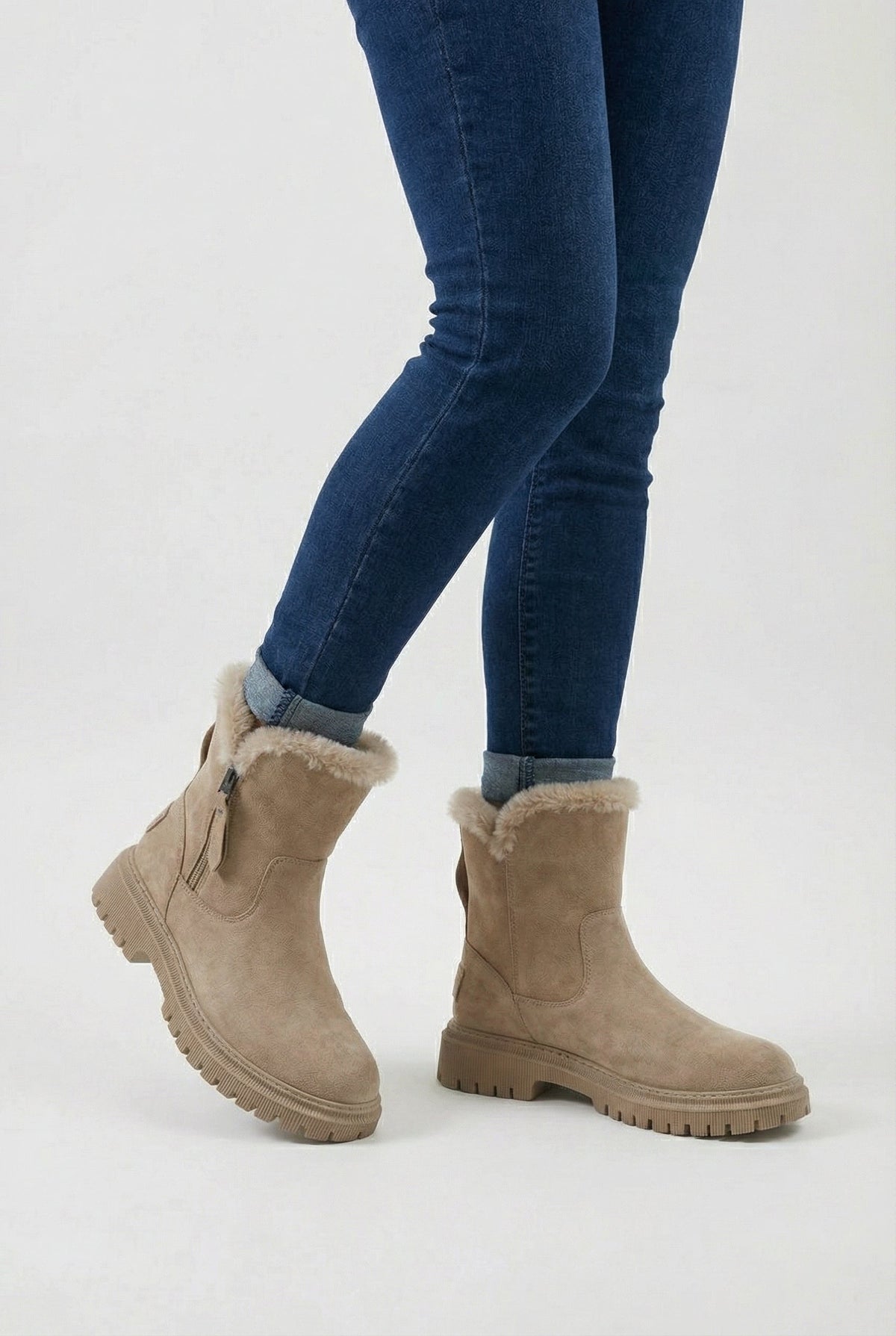 Tilly | Brown waterproof winter boots