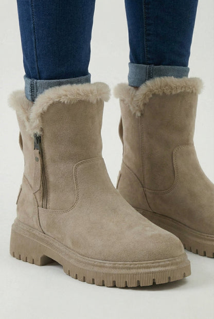Tilly | Brown waterproof winter boots