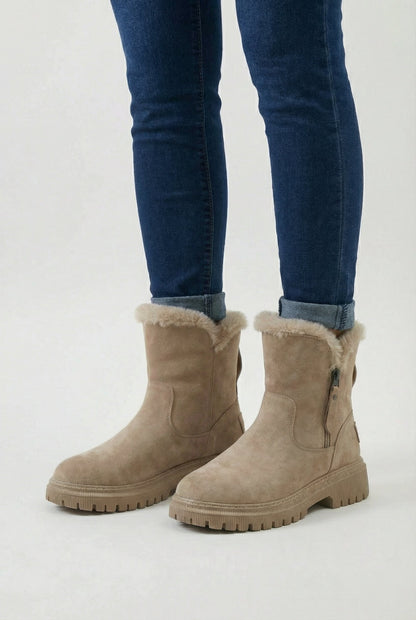 Tilly | Brown waterproof winter boots