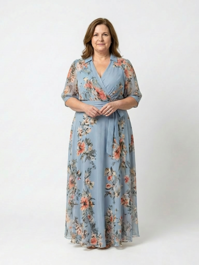 Elowen | Wrap Maxi Dress
