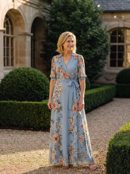Elowen | Wrap Maxi Dress